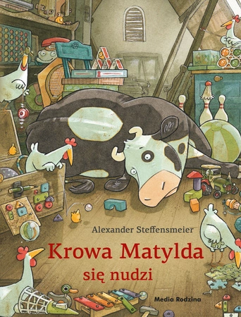 Krowa Matylda się nudzi. Krowa Matylda