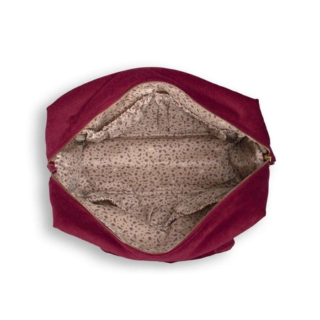 Filibabba Torba Nursing bag Sztruks Deeply Red