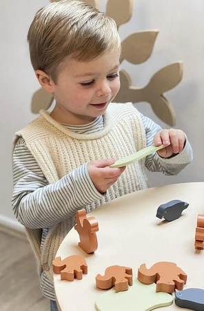 Drewniana gra zręcznościowa, balansujące wiewiórki | Egmont Toys®