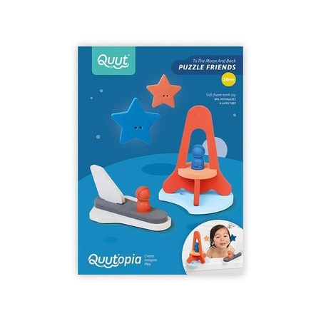 QUUT Zestaw puzzli piankowych 3D Quutopia Wyprawa na księżyc