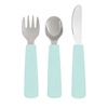 Sztućce stalowe We Might Be Tiny  - Minty Green