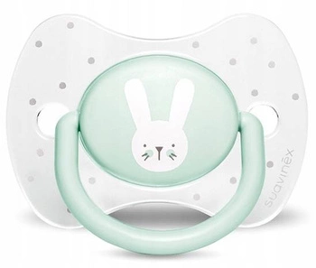 Smoczek fizjologiczny królik miętowy 0-6+ Suavinex