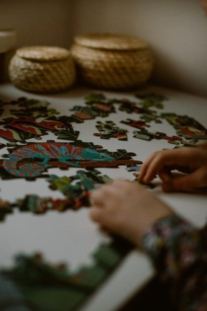 Mudpuppy Puzzle świecące w ciemności Żaby i jaszczurki 100 elementów 5+