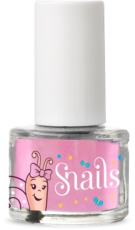 Zestaw 3 lakierów do paznokci dla dzieci Snails Mini - Flamingo