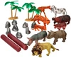 Zestaw figurek i akcesoriów z motywem Safari, 30el.