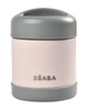 Beaba Pojemnik - termos obiadowy ze stali nierdzewnej z hermetycznym zamknięciem 300 ml dark mist/light pink