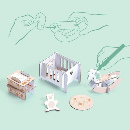 Zrób to sam - DOMEK DLA LALEK DJ08005