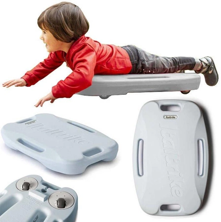 Niebieska Deskorolka dla dzieci deska na kółkach Mini Eolo Italtrike