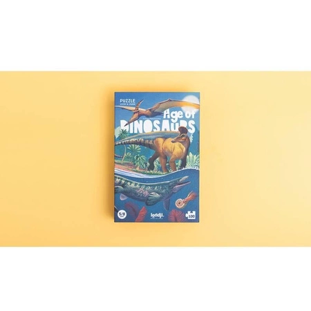 Puzzle + gra obserwacyjna Age of dinosaurs | Londji®