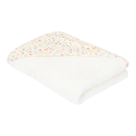 Little Dutch Bawełniany ręcznik z kapturem 75x75 cm Fairy Wonders