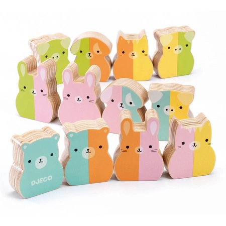 Drewniane Domino Tiny-up DJ01675