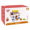 TOOKY TOY Drewniana Arka Noego Sorter Kształtów 18 El.