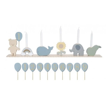 Pociąg miś dekoracja urodzinowa, Jabadabado