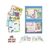 TOOKY TOY Gra Logiczna Tablica Magnetyczna Układanka Puzzle dla Dzieci 40 el.