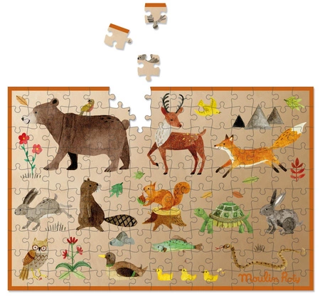 Display z mini puzzlami w tubie ODKRYWCY 712404