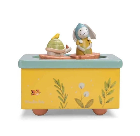 Pozytywka drewniana KRÓLICZEK I ŻÓŁW 678105