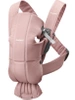 BABYBJORN MINI Woven – nosidełko, Zgaszony Róż