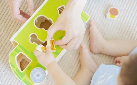 CLASSIC WORLD Ciężarówka Sorter Kształtów Zwierzęta