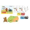 Jumping Clay | Zestaw kreatywny Sawanna - Nosorożec