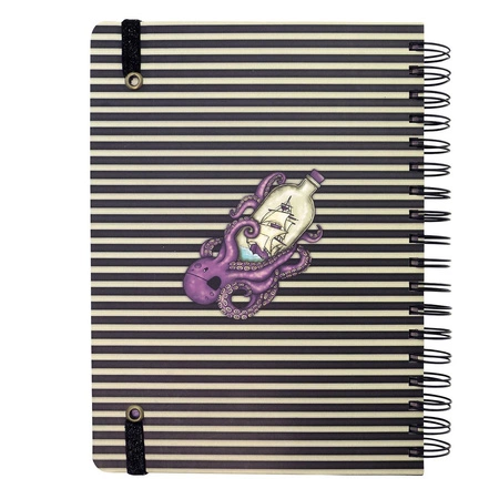 Duży kołonotatnik - Gorjuss Pirates - Sea Nixie