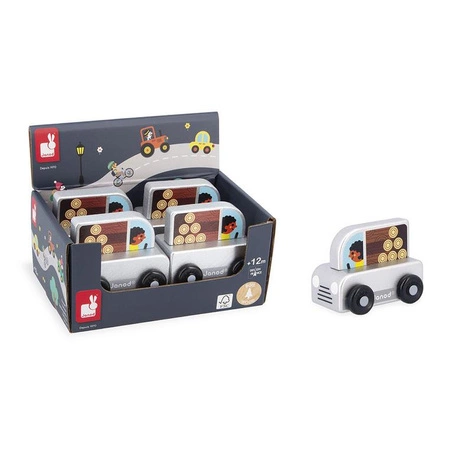 Janod Pojazd Samochód terenowy Pick-up Wieś Cross Roads 12m+