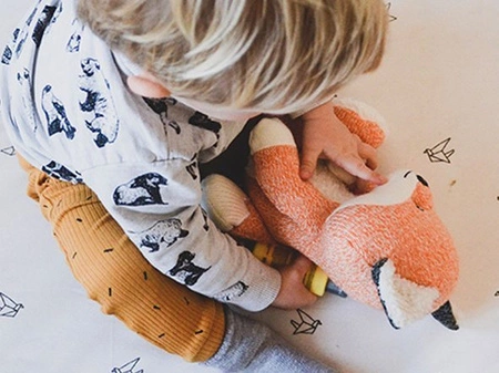 Uspokajający lisek Robin the fox Pomarańczowy 0m+ FLOW AMSTERDAM