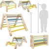 Drewniana drabinka do wspinaczki Przygoda 12238-Small Foot, zabawy ruchowe i rozwojowe