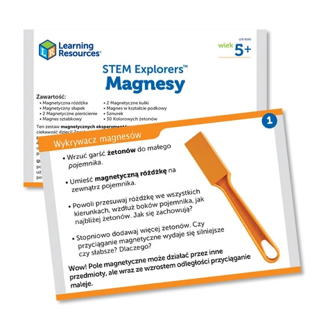 Magnesy, Zestaw Edukacyjny 39 szt. - Magnet Movers