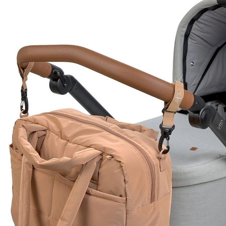 Lassig Green Label Torba dla mam z akcesoriami Everyday almond