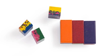 Kredki- klocki woskowe wielokolorowe 711259