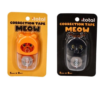Korektor w taśmie z motywem kotka