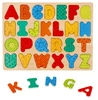Nowe puzzle drewniane Alfabet - układanka z literkami