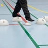 MODU - Half Ball Kit - piankowe półkule rozwijające motorykę dużą, czerwone