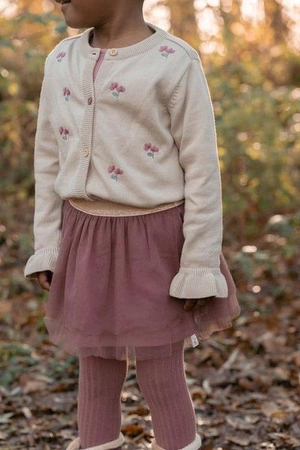 Little Dutch Rajstopy 2-pak Sand / Warm rose rozm. 74/80