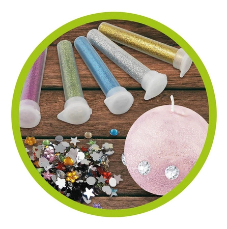 Buki zestaw do robienia świec sojowych zestaw kreatywny studio