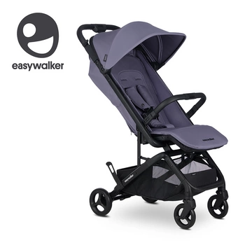 Easywalker Miley² Kompaktowy wózek spacerowy z torbą transportową Berry Purple