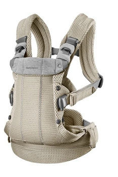 BABYBJORN - nosidełko Harmony 3D Mesh, Szary Beż