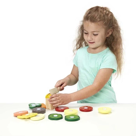 Drewniany zestaw do robienia kanapek Melissa and Doug 10513 śniadanie