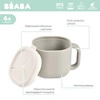 Beaba Silikonowy kubek niewysypek na przekąski Pick 'n' Snack velvet grey