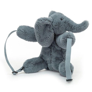 JellyCat Huggady Słoń Plecak 28cm