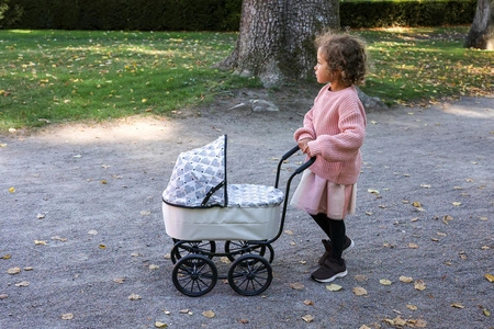 Wózek w stylu retro Skrallan