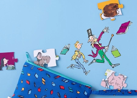 Petit Collage Puzzle Dwustronne Roald Dahl Książki