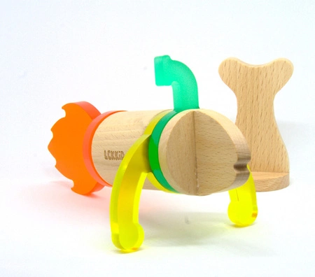 Lekkid, Konstrukcyjne drewniane klocki magnetyczne - EDU BOX