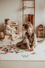 Play&Go Dwustronna Mata Piankowa EEVAA 3w1 Alphabet / Terrazzo