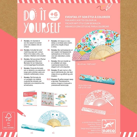 Zrób to sam - wachlarz "KOTEK" DJ07949