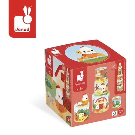 Piramida wieża Farma Kurka 6 elementów 12 m+, Janod