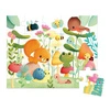 Puzzle w walizce Przyjaciele z ogródka 20 elementów 2+ Made in France, Janod