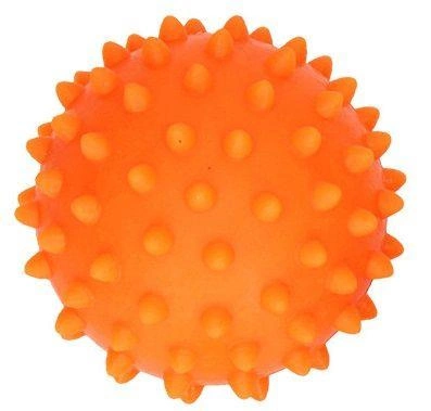 Piłeczka sensoryczna jeżyk do masażu - pomarańczowa