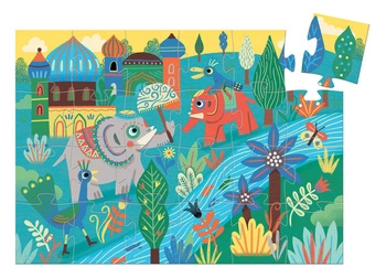 Puzzle w pudełku SŁOŃ AZJATYCKI DJ07208