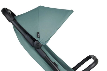 Easywalker Jackey XL Przestronny, samoskładający się wózek spacerowy z kołami XL Forest Green